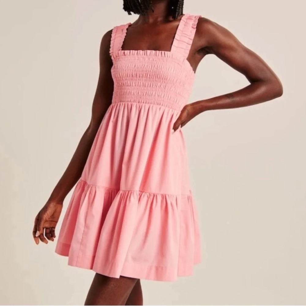 Abercrombie Smocked Mini Tiered Dress Size XXL